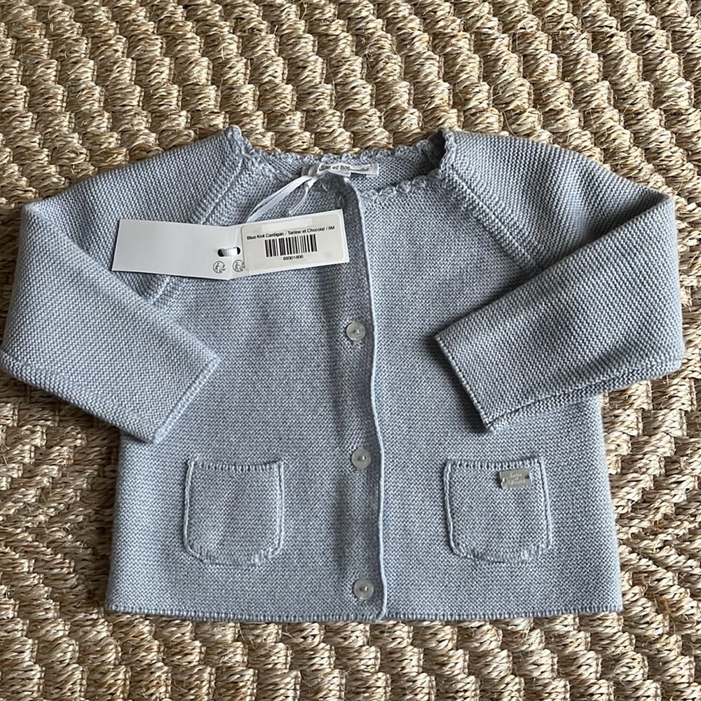 Tartine et Chocolate knit cardigan
